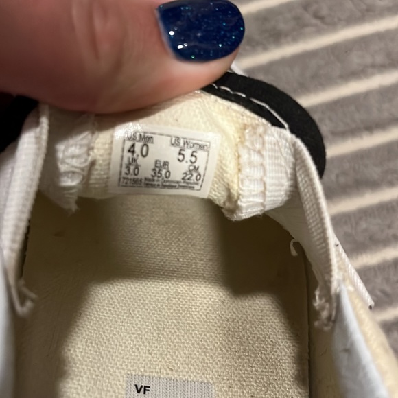 Womens classic checkers slip on Vans shoes/slides - Picture 5 of 5